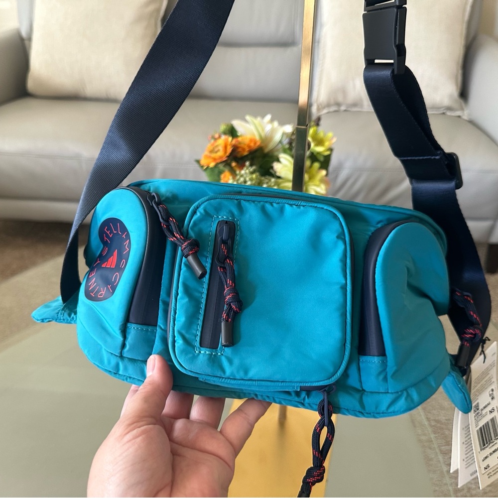 Adidas by Stella McCartney Teal Crossbody Bag